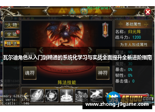 瓦尔迪角色从入门到精通的系统化学习与实战全面提升全新进阶指南